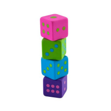Гумка КУБІК 20х20х20mm, в тубі по 24 шт., KIDS Line