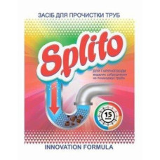 Засіб для прочистки труб для гар. води 70г, Splito Засіб для прочистки труб для гар. води 70г, Splito