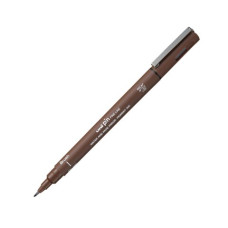 Лайнер браш Uni PIN Brush FINE LINE, сепія
