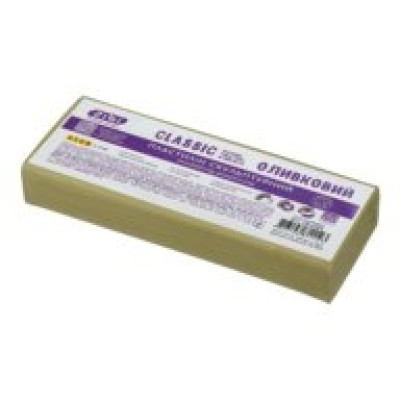 Пластилін скульптурний CLASSIC оливковий, 250г, KIDS Line