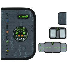 Пенал Kite 1 від., 2 відв., без наповнення 622 Good Game