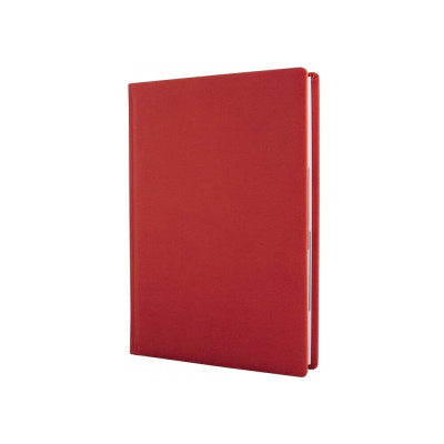 Ежедневник недатированный, Optima тиснение Notebook, Vivella, кремовый блок, клетка, оранжевый, A5 O20823-06