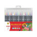Фломастери-пензлики REAL BRUSH, 18 кольорів - MX15231 Maxi