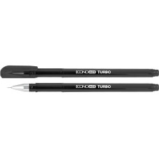 Ручка гелевая Economix TURBO черная