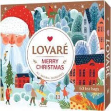 Набір Колекція чаїв Merry Christmas, 60шт (12 видів по 5 пак.) LOVARE Набір Колекція чаїв Merry Christmas, 60шт (12 видів по 5 пак.) LOVARE