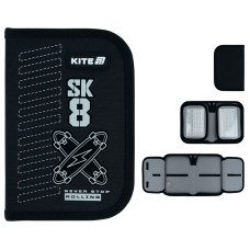 Пенал Kite 1 від., 2 відв., без наповнення 622 Skate
