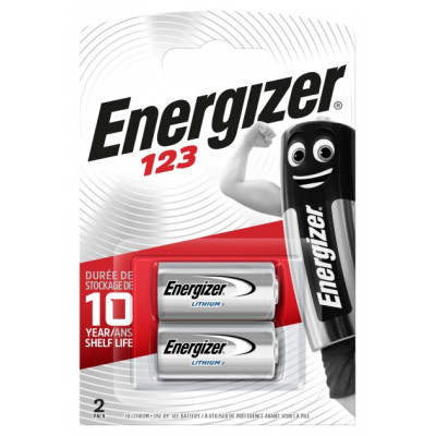 Батарейка ENERGIZER 123 Lithium Photo bl (2/12/120) 8637