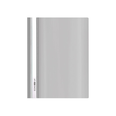 Папка-скоросшиватель А4 Economix Light без перфорации, серая E38503-10