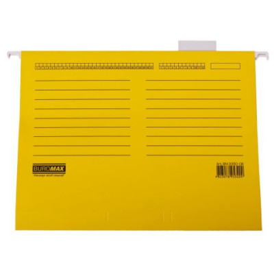 Файл подвесной, картонный, А4, желтый, по 10 шт. в упаковке BM.3350-08