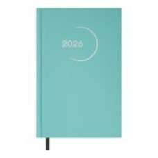 Щоденник дат. 2026 MADAM, A5, бірюзовий, бумвініл