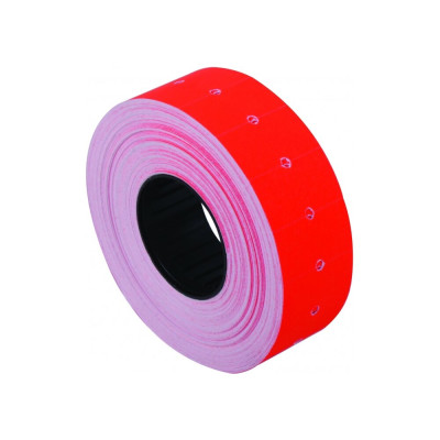 Етикетки-цінники Economix 21х12 мм червоні (1000 шт./рул.), E21301-03 E21301-03