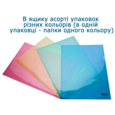 Папка-куточок, А4, асорти