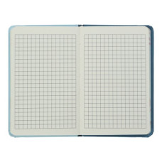 Книжка записна GRADIENT, на гумці, А6, 80 арк., клітинка., офсет крем., тв.лам.обл., рожевий