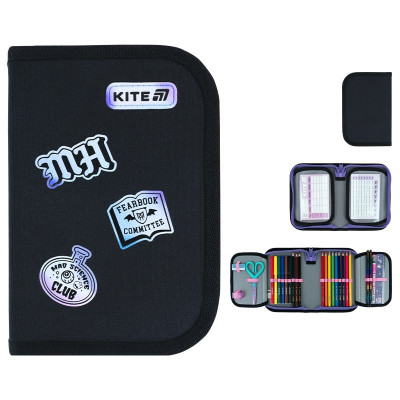 Пенал Kite 1 отд., 2 отв., с наполнением 622H MH