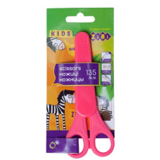 Ножницы детские в чехле 135мм, синие, KIDS Line