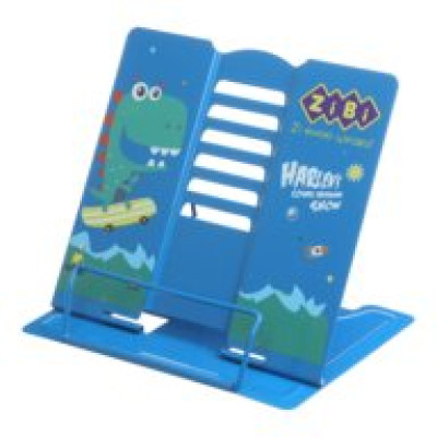 Підставка для книг 200x155x190мм, металева, синій