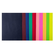 Набор цветной бумаги DARK+NEON, 10 цв., 50 л., А4, 80 г/м²