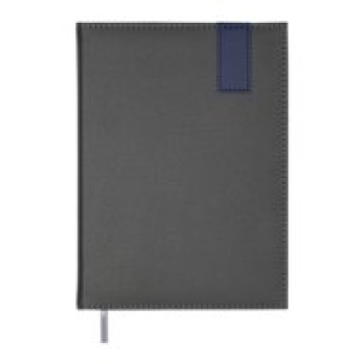 Щоденник недат. VERTICAL, A5, сірий, штуч.шкіра/поролон, 336 стор BM.20160-09
