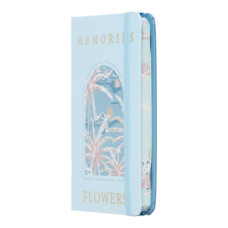Книжка записна ESSENCE, на гумці, А6, 80 арк., клітинка., офсет крем., тв.лам.обл., біла