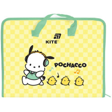 Папка-портфель на молнии, 1 отделение, A4, PC