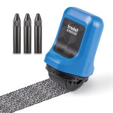 Роликовый штамп ID Protector, 3 Refills,синій Роликовый штамп ID Protector, 3 Refills,синій