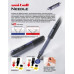 Роллер EYE NEEDLE, 0.5мм, пишет синим UB-185S.Blue