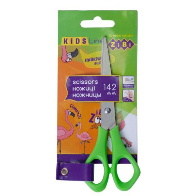 Ножницы детские для левши 142мм, розовые, KIDS Line ZB.5002-10