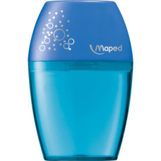 Чинка з контейнером SHAKER, 1 отв., дисплей, асорті