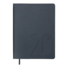Щоденник дат. 2026 DARK MORANDI, A5, темно-синій, штучна шкіра