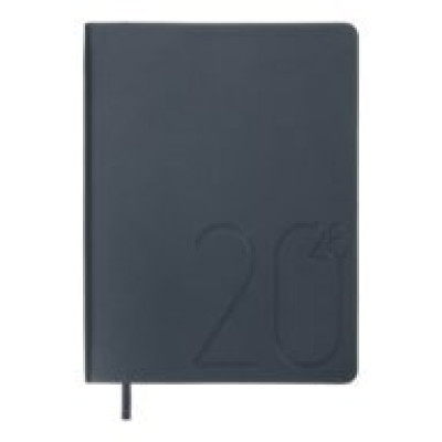 Щоденник дат. 2026 DARK MORANDI, A5, темно-синій, штучна шкіра BM.21157-03