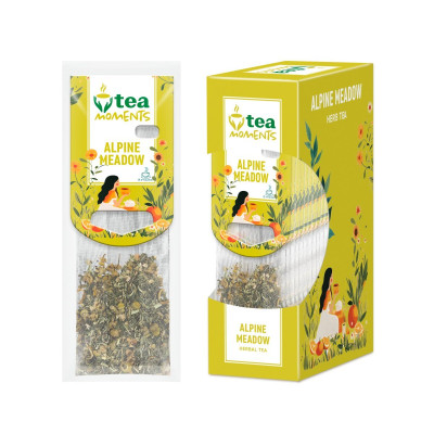 Чай трав'яний 33г (2.2г*15), кадді-пакет, «Alpine Medow» Tea Moments