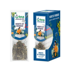 Чай бленд чорного і зеленого 33г (2.2г*15), кадді-пакет, «Night of Wonder» Tea Moment