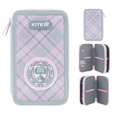 Пенал Kite 2 отд., без наполнения 623 College Line