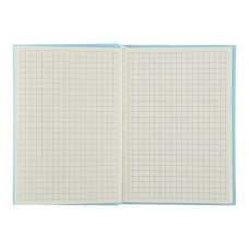 Записна книжка FAVOURITE, PASTEL, А6, 96 арк., кліт, офсет крем, тв. лам. обкл., блакитна