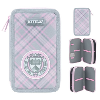 Пенал Kite 2 отд., без наполнения 623 College Line