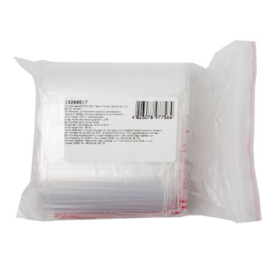Пакет-струна з замком Zip-Lock 80*120 мм, 100 шт 10200517