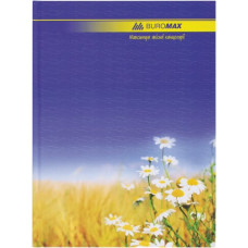 Книга канцелярська CLASSIC, А4, 96 л., лінія, офсет, тверда ламінована обкладинка, синя