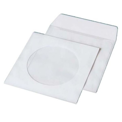 Конверт для CD з віконцем бк 1000шт/уп - 20790 PRO