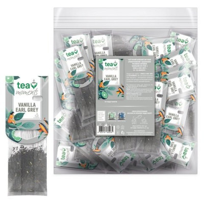 Чай чорний 110г (2.2г*50), кадді - пакет, «Vanilla Earl Grey» Tea Moments