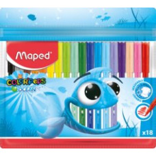 Фломастери COLOR PEPS Ocean, 18 кол.