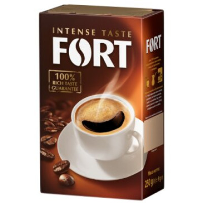 Кофе молотый Fort, брикет 250г*12 - ft.11106 ПРОДУКТЫ ПИТАНИЯ