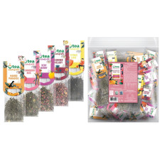 Чай фруктовий асорті 112г (2.2г*50),  кадді - пакет  «Assorted Fuit tea»  Tea Moments