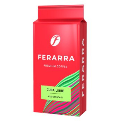 Кофе молотый 250г, вак.уп., CAFFE CUBA LIBRE, FERARRA fr.72410