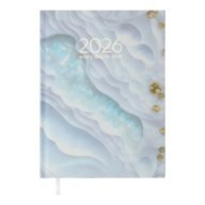 Щоденник дат. поліграфічний FANTASTIC 2026, A5, бірюзовий BM.21161-06