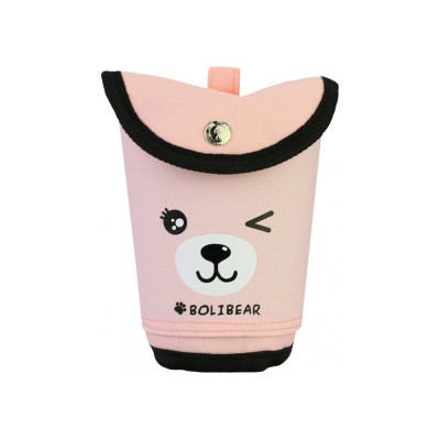 Пенал-підставка на 1 відділення - B-8695-pink