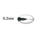 Лайнер PiN fine line, 0.2мм, пишет черным PIN02-200.Black
