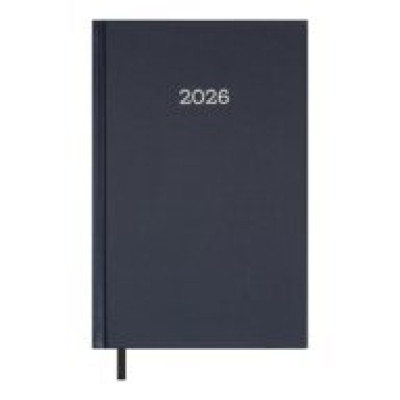 Щоденник дат. 2026 SIMPLE, A5, синій, бумвініл BM.21166-02