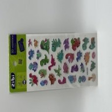 3D наліпки Динозаврики 18 см, KIDS Line