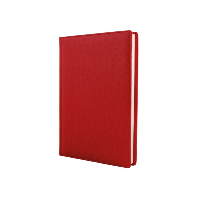 Щоденник недатований Ostrich, червоний - O25414-03 Cabinet