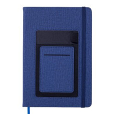 Блокнот діловий COMFORT А5, 96 арк., клітинка, обкл. штучна шкіра, синій